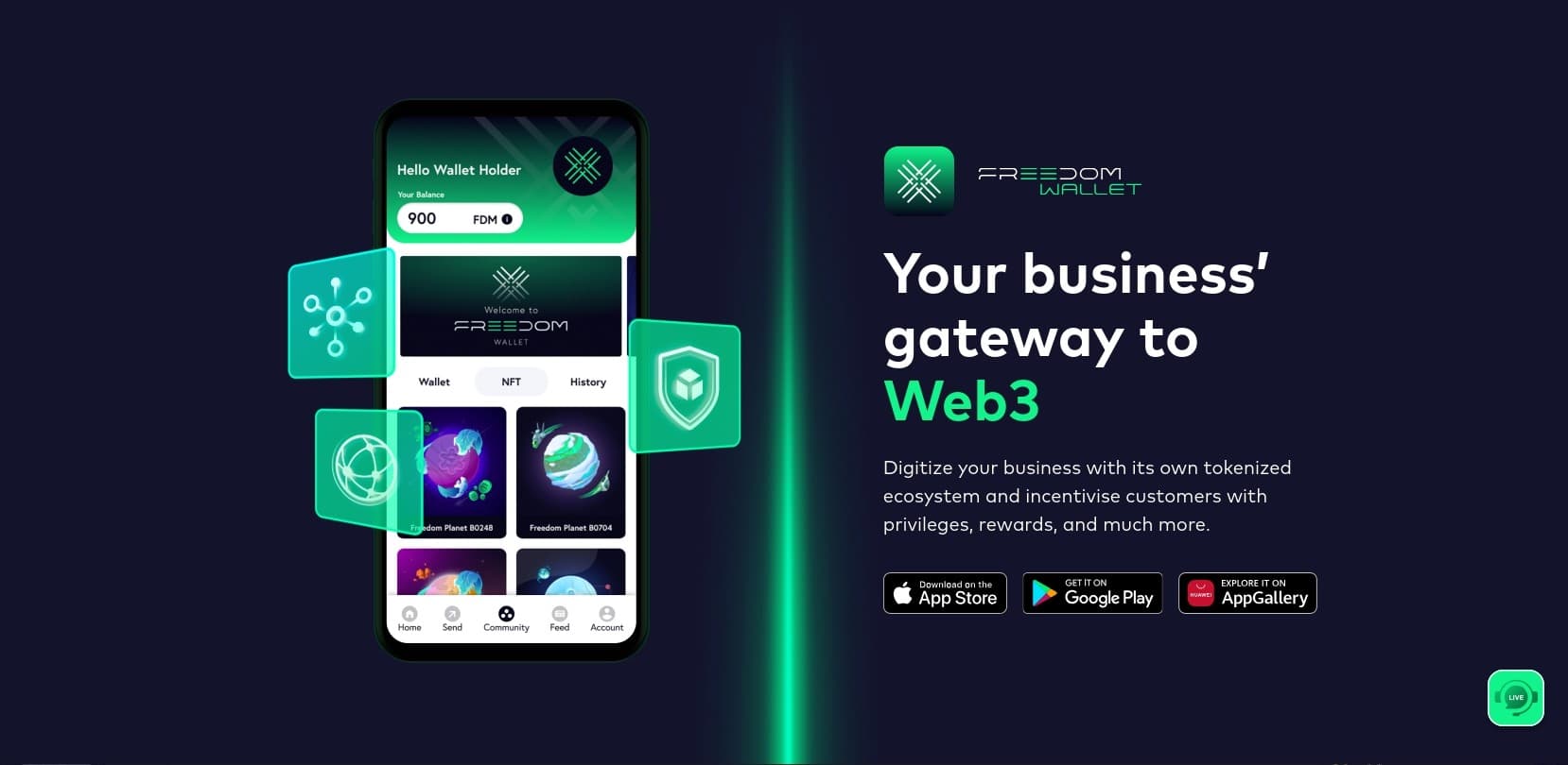 Bitazza — Infrastructure Built 1