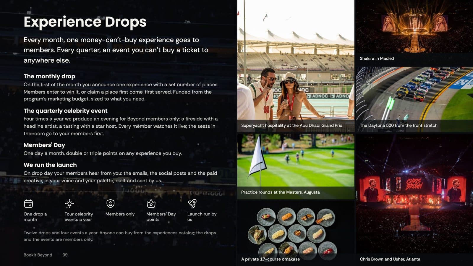 Experience drops