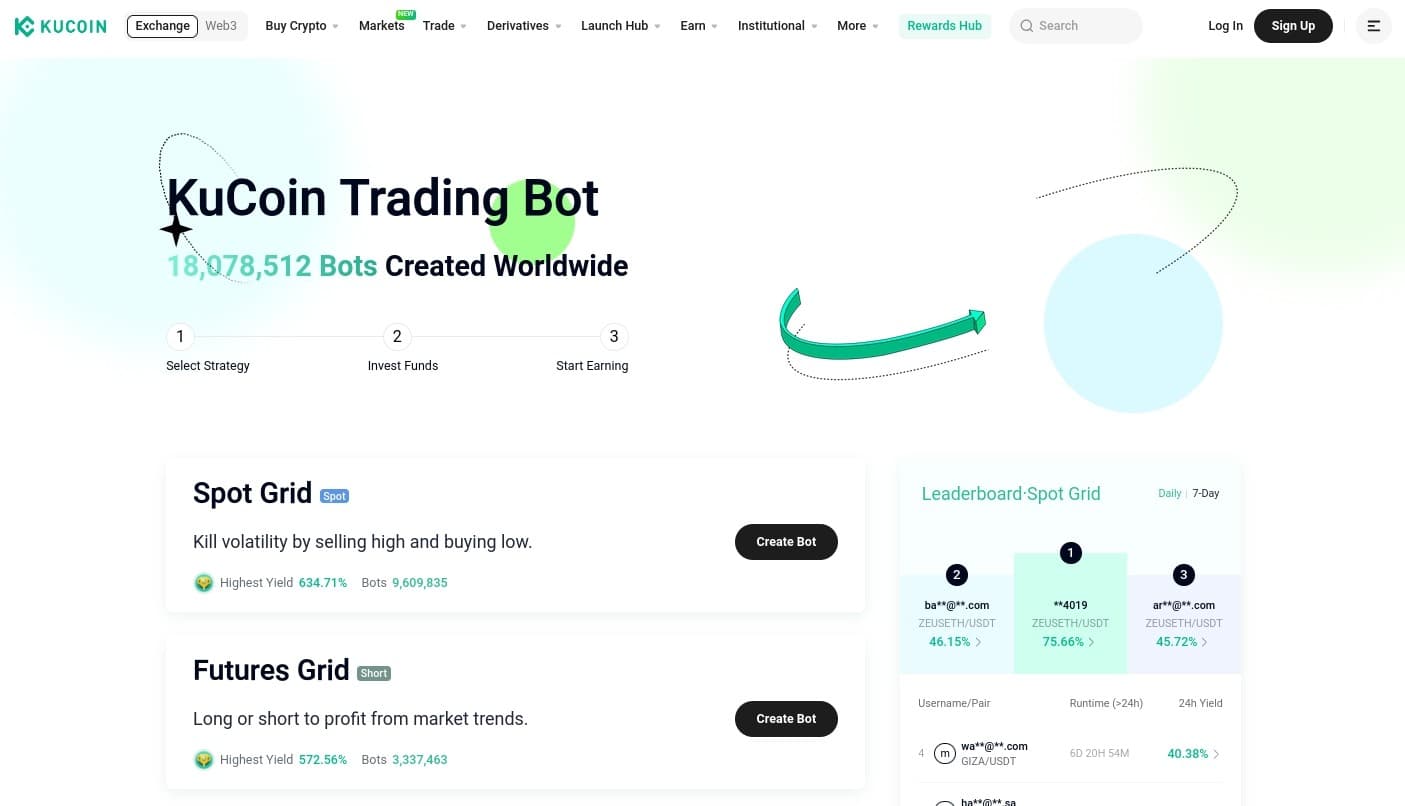 KuCoin — Trading Bot Relaunch 2