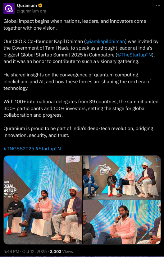 Quranium — Co-Marketing & Ecosystem Activation 1