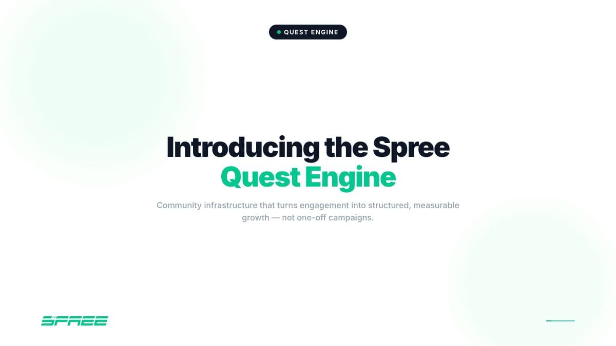 Spree Finance · Quest Engine 2